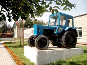 Экспозиция сельскохозяйственной техники